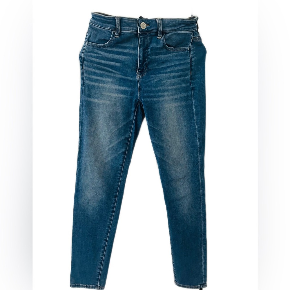 American Eagle Outfitters Women's Blue Skinny Jeans